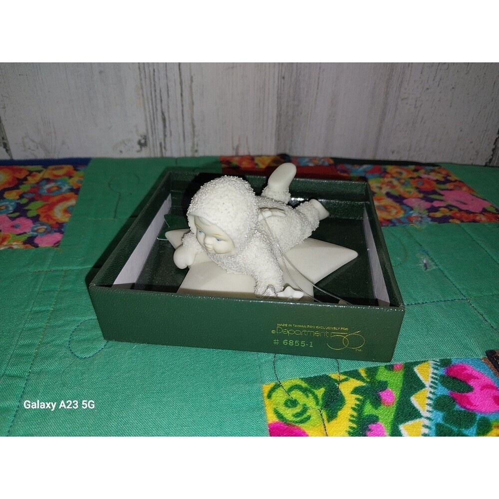 Dept 56 Snowbabies "Gathering Stars in the Sky" 1994 Ornament